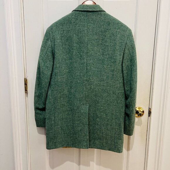 Vintage J. Press Presidential Tweed Wool Blazer Sport Coat 39 R Ivy - Picture 7 of 16